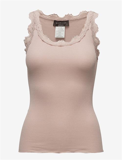Rosemunde | Rwbabette Sl U-Neck Long Lace Top | L