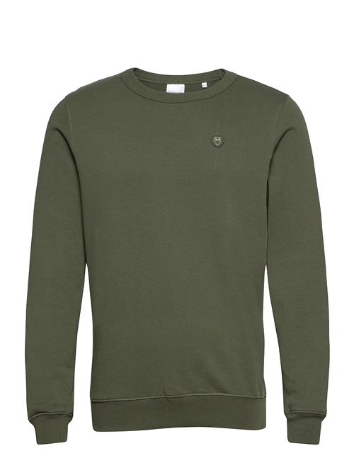 Knowledge Cotton Apparel | Erik Basic Badge Sweat - Gots/Vegan | M