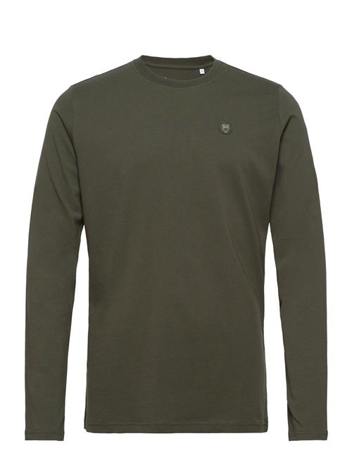 Knowledge Cotton Apparel | Viggo Badge Long Sleeve - Regenerat | XXL