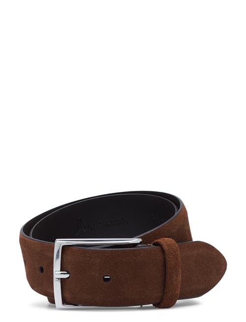 Anderson's | Classic Suede Belt Mid Brown 3,5 | 95