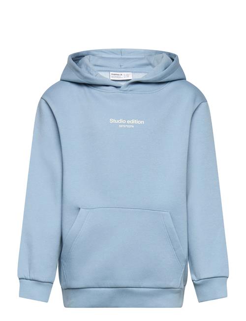 name it | Nkmbrody Ls Nreg Sweat Wh Bru Noos | 122-128