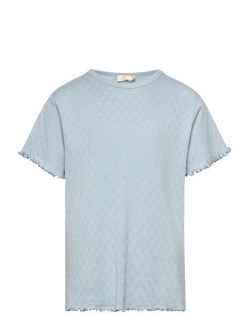 Copenhagen Colors | Pointelle Heart T-Shirt | 140