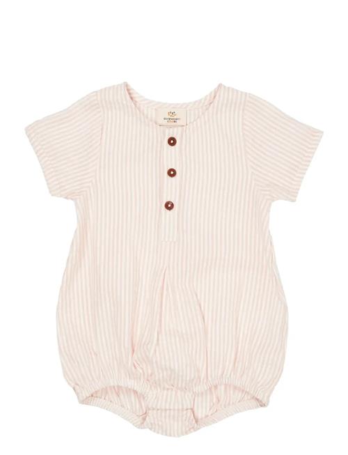 Copenhagen Colors | Seersucker Romper W. Sleeves | 50