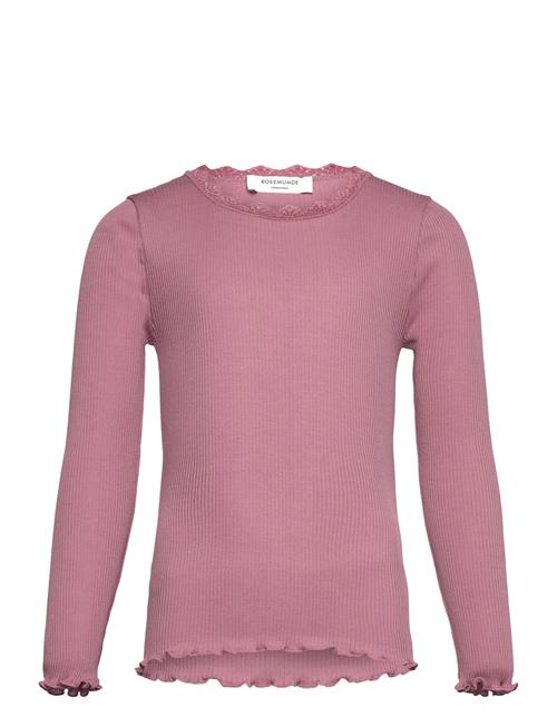 Rosemunde Kids | Rkbalta Modal Ls Lace T-Shirt | 164