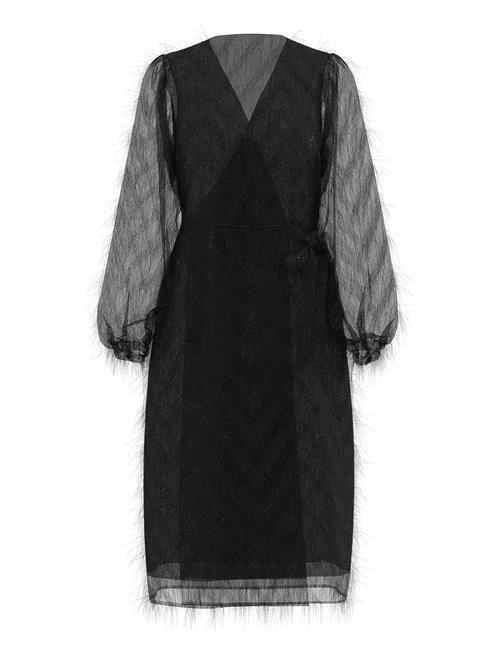 Vila | Vifeather L/S Midi Wrap Dress/Ka | 40