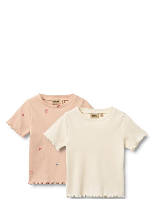 Wheat | 2 Rib T-Shirt S/S Alicia | 116