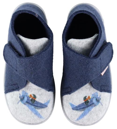 Superfit Hjemmesko - Happy OCTI - Blue/Grey