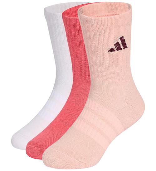 adidas Performance Strømper - 3-pak - Crew - Purtur/White/Hazcor