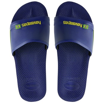 Havaianas Brasil Slide Mørkblå Str 39/40 Herre