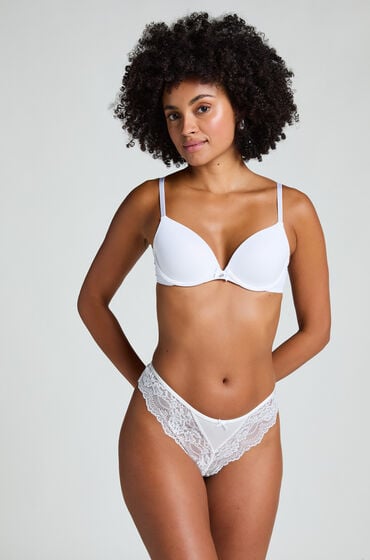 Hunkemöller Brasiliansk trusse Dora Hvid