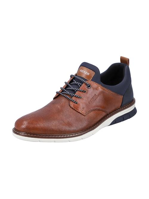 Rieker Snøresko  navy / brun