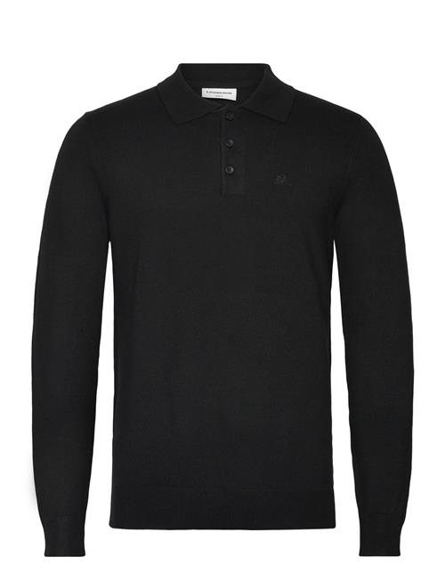 Lindbergh | Long Sleeve Knitted Poloshirt | XL