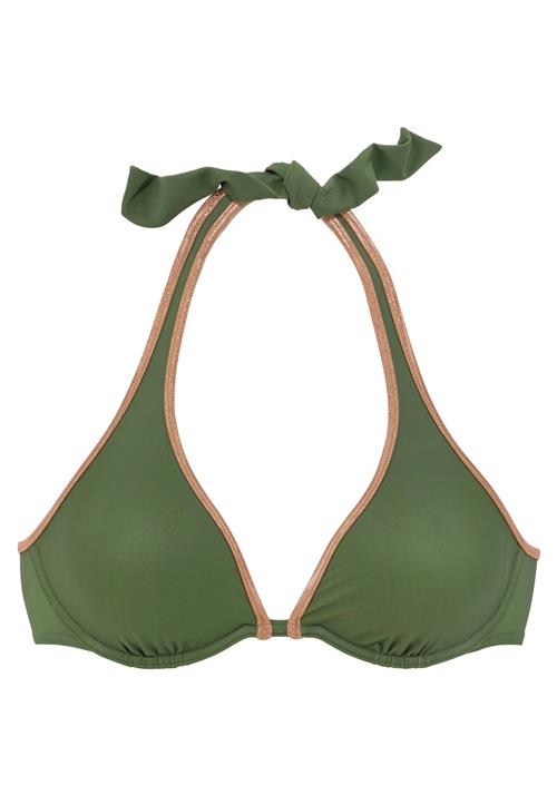 Bruno Banani Bikinioverdel  brun / grøn