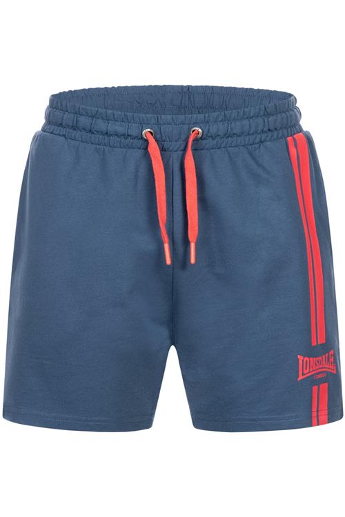 LONSDALE Bukser 'Ardcharnich'  safir / kirsebærsrød