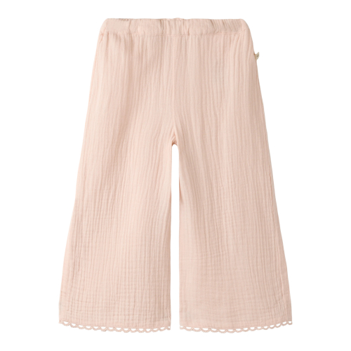 LIL ATELIER Wide Bukser Fulina Peach Whip