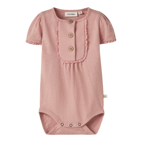 LIL ATELIER Kortærmet Body Halina Rose Tan