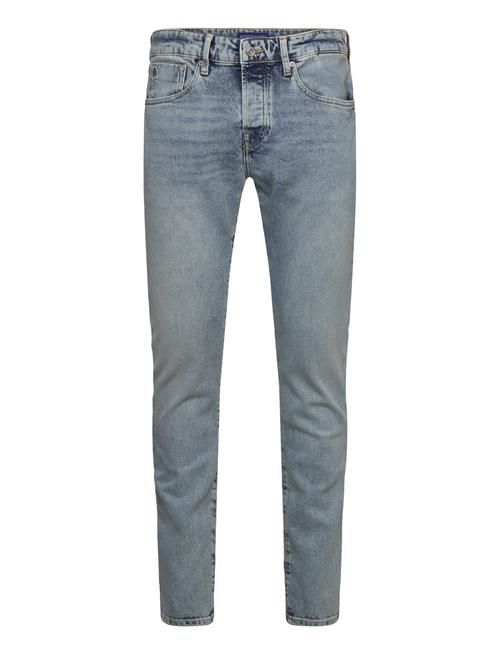Scotch & Soda | Core Ralston In Organic Cotton Aqua Blue | 32 x 32