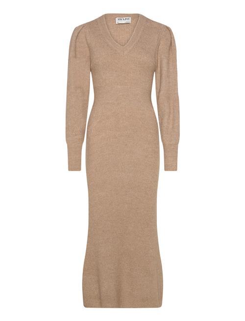 Vero Moda | Vmangalina Ls V-Neck 7/8 Knit Dress Vma | L