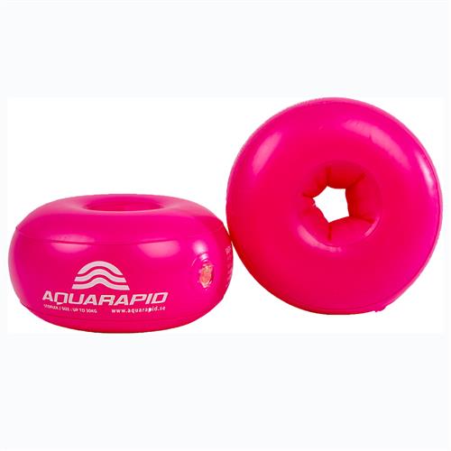 Aquarapid Aquaring Svømmearmbånd 0–30 Kg Rose Pink  Rose Pink-One Size  Lyserød  One Size 6+ Months Drenge, Piger