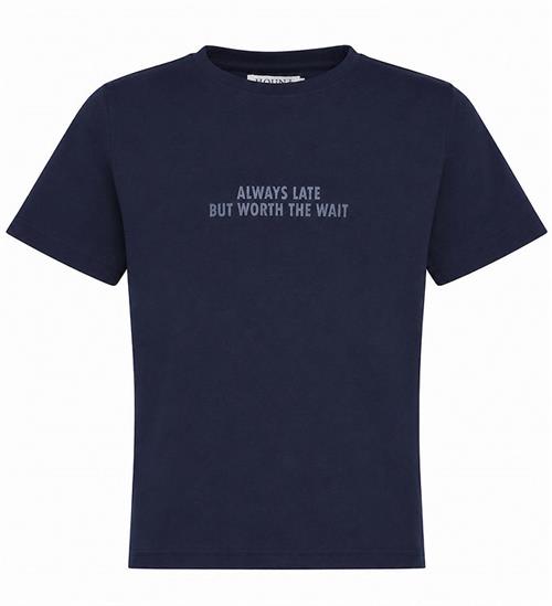 Hound T-shirt - HdAsta - Navy m. Print