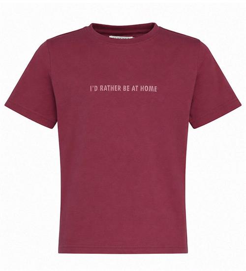 Hound T-shirt - HdAsta - Dark Rose m. Print