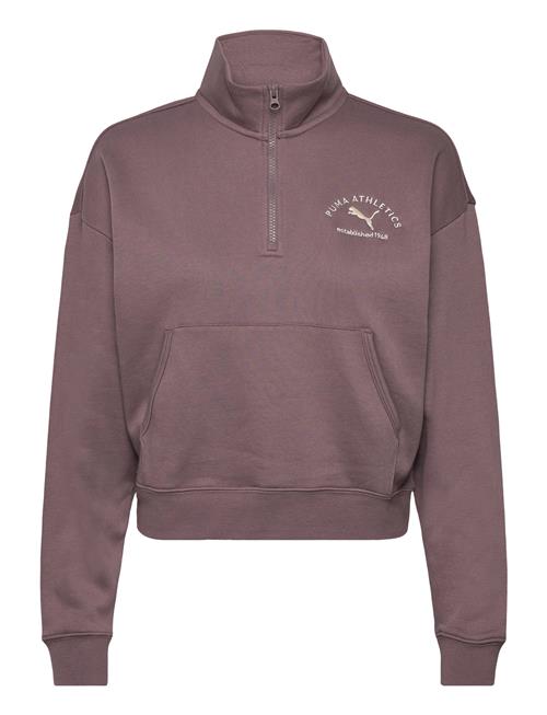 PUMA | Puma Class Comfort Half-Zip Short Crew Fl | M