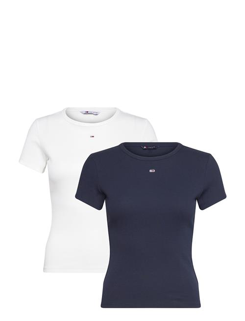 Tommy Jeans | Tjw 2Pack Slim Essential Rib Ss | XL