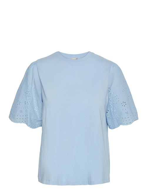 YAS | Yaslex Ss Top W. Emb Sleeves S. Noos | XS