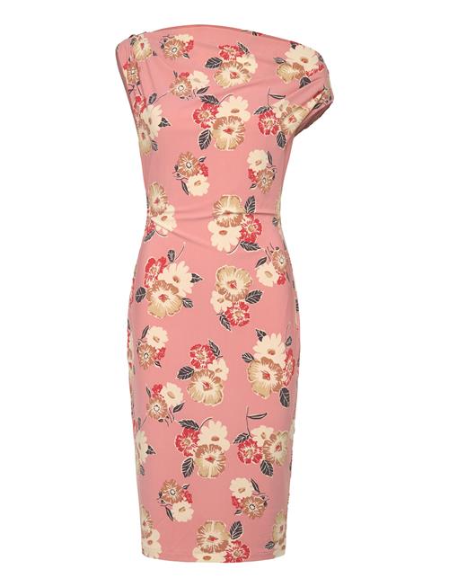 Lauren Ralph Lauren | Floral Jersey Off-The-Shoulder Dress | 32