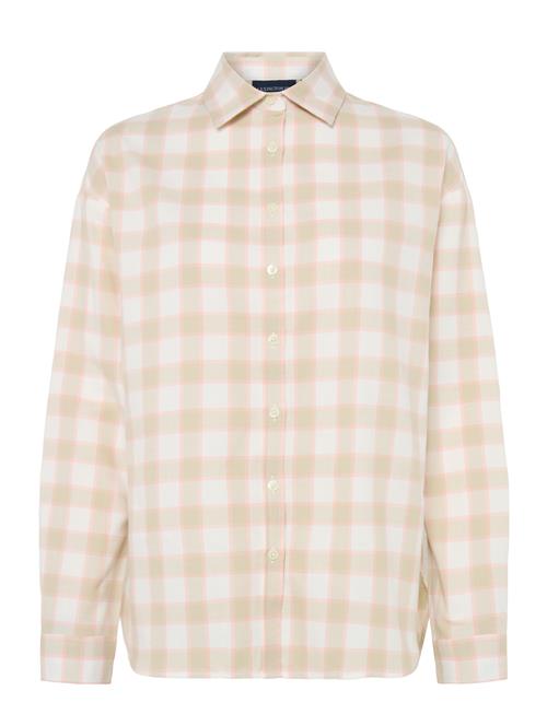 Lexington Clothing | Oversized Organic Cotton Check Flannel Shirt | XL