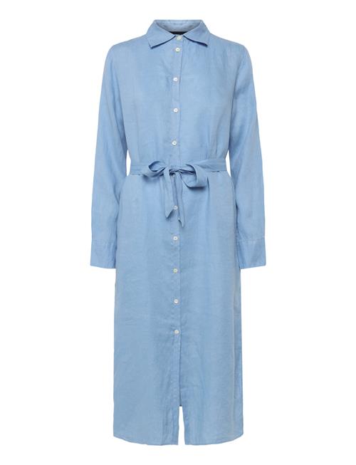 Lexington Clothing | Long Linen Shirt Dress | M
