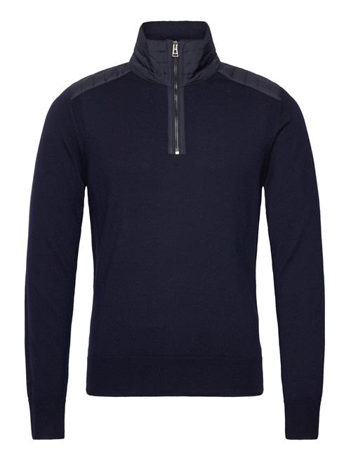 Belstaff | Kilmington Quarter Zip Jumper Dark Ink | S