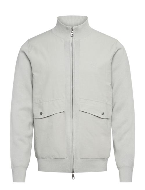 Lyle & Scott | Milano Hybrid Full Zip Knitted Jacket | L