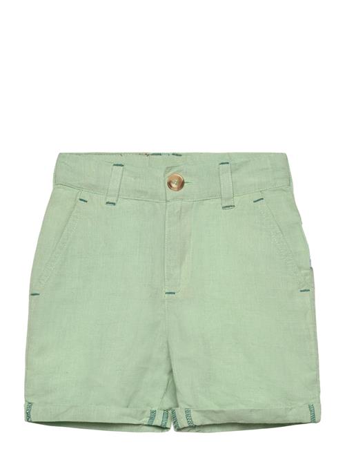 Geggamoja | Linen Shorts Blue | 86/92
