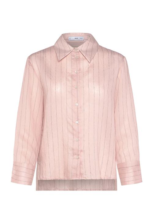Mango | Stripe-Print Shirt | S