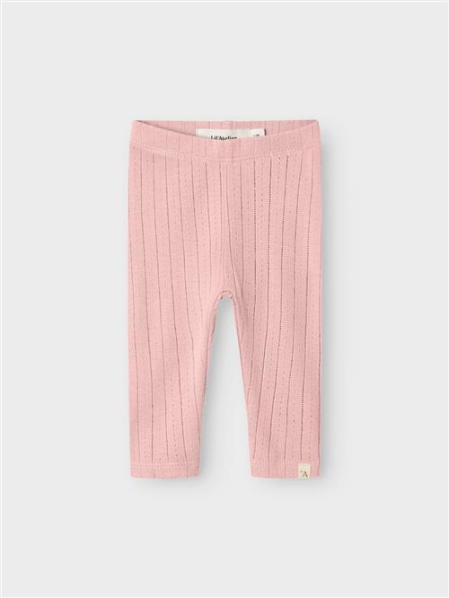 Lil’ Atelier Leggings Misty Rose  Misty Rose 80 cm  Lyserød  80 cm  Piger