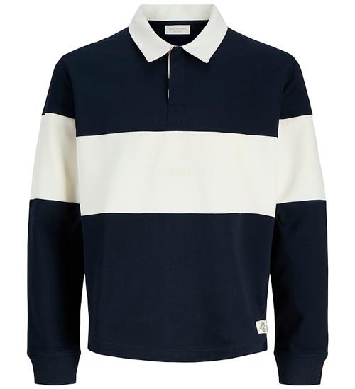 Jack & Jones Sweatshirt - JorFrederiksberg - Polo - Sky Captain