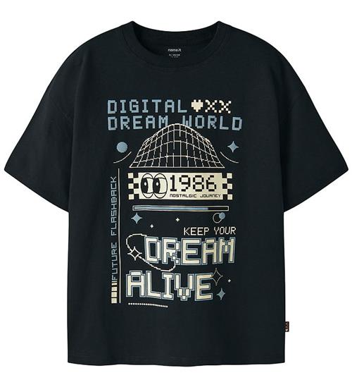 Name It T-shirt - NkmLap - Black