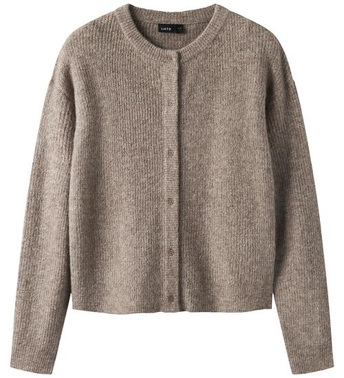 LMTD Cardigan - Strik Short - Noos - NlfKleave - Mocha Meringue