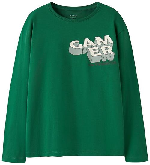 Name It Bluse - NkmVictor - Verdant Green/Gamer