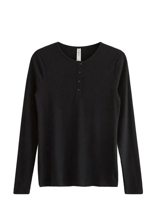 Lindex | Ribbed Long Sleeve Pyjama Top | L