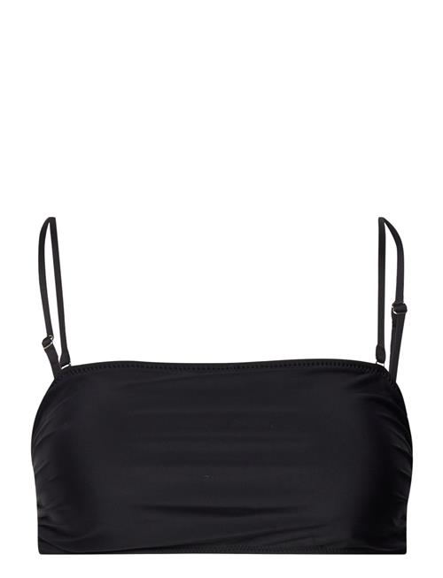 GANNI | Recycled Core Solid Bandeau Bikini Top | 40