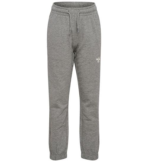 Hummel Sweatpants - hmlJR REG TUKAS - Grey Melange