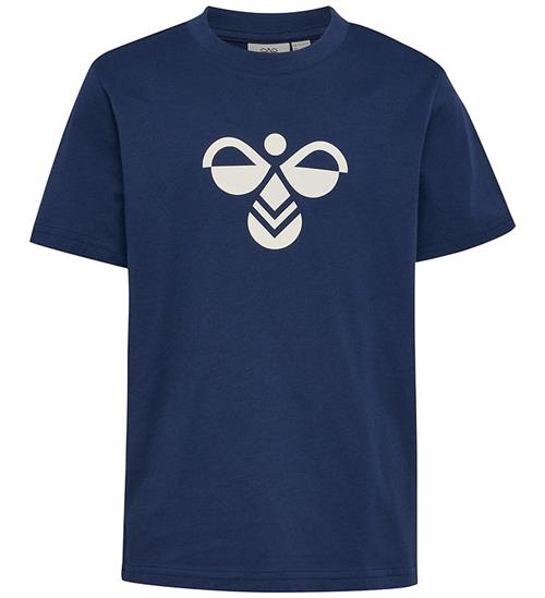Hummel T-Shirt - hmlJR REG TUKAS - Dress Blues