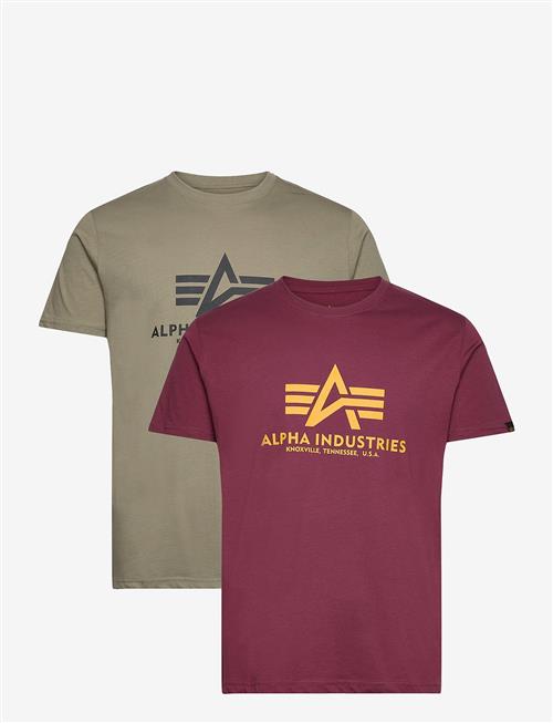 Alpha Industries | Basic T-Shirt Bl 2 Pack | M