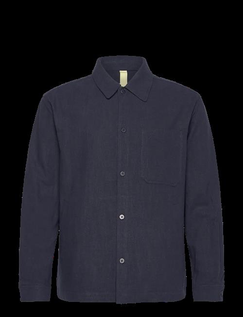 Brixtol Textiles | Frank Linen Dark Navy | L