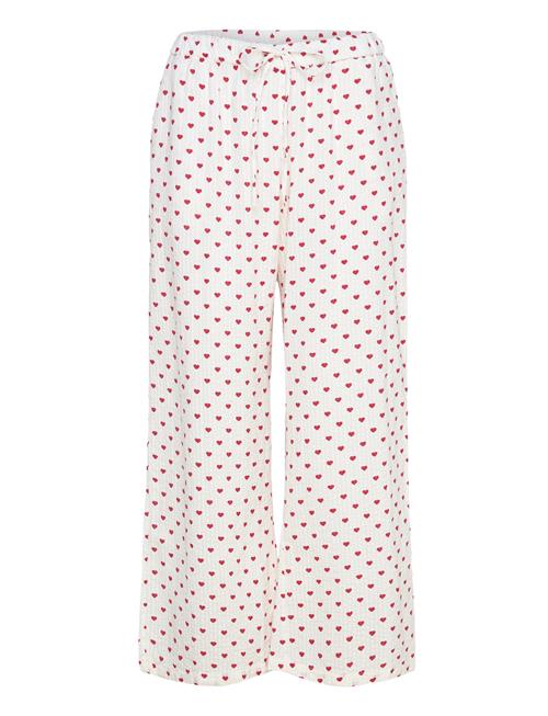 Lindex | Cropped Pyjama Trousers In Seersucker | XS