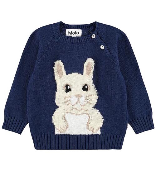 Molo Bluse - Bomuld/Uld - Bless - Bunny Infinity