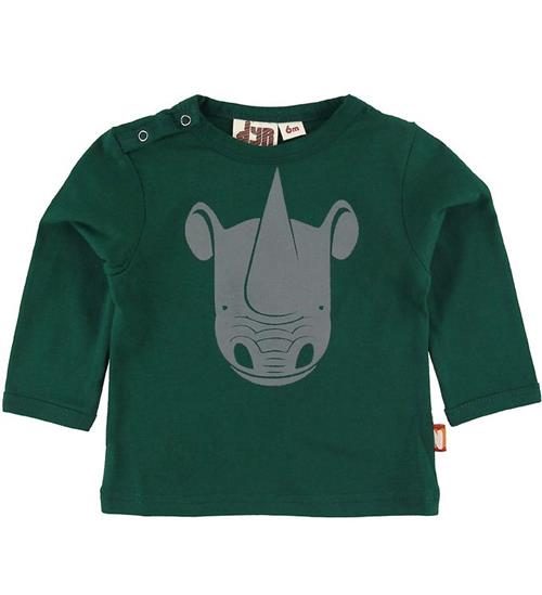 DYR Bluse - Critter - Dark Bottle m. Næsehorn