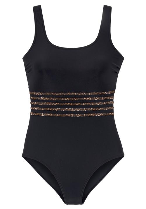 Se LASCANA Badedragt  beige / brun / sort hos About You